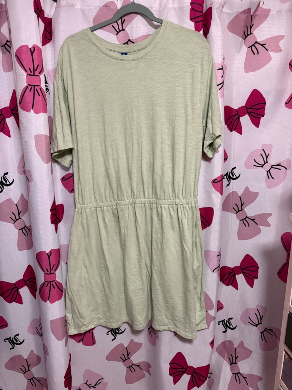 Old Navy Light Sage Green Mini Dress